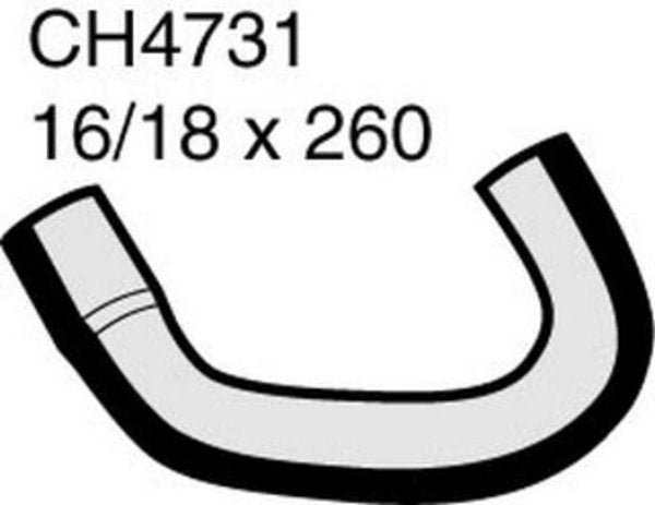 MACKAY HEATER HOSE TOYOTA