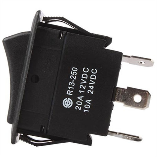 Narva Heavy Duty Rocker Switch Off/On SPST Red Illuminated (Contacts Rated 1