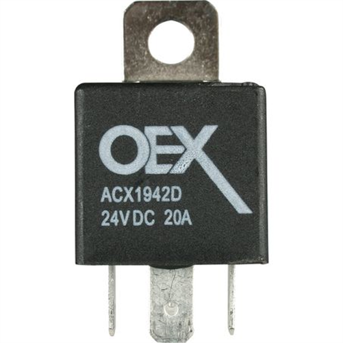 Mini Relay 24V, 20A Normally Open - Diode Protected ACX1942DBL