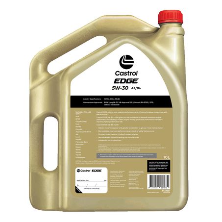 Castrol EDGE 5W-30 A3/B4 Engine Oil 10L 3422637