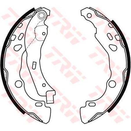TRW Brake Shoe 203mm x 38mm