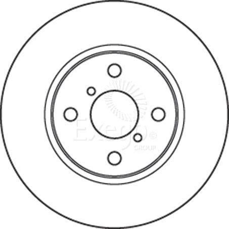 TRW Disc Brake Rotor 258mm x 20 Min