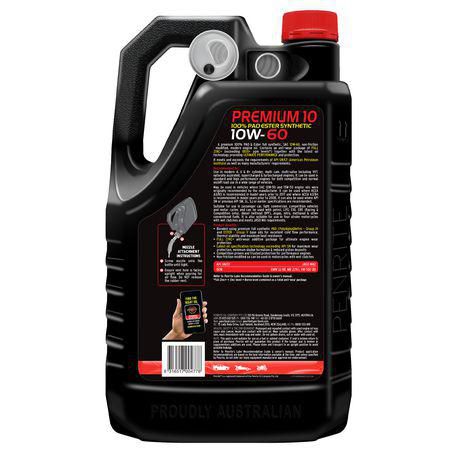 Penrite 10 Tenths Premium 10W-60 Engine Oil 5L