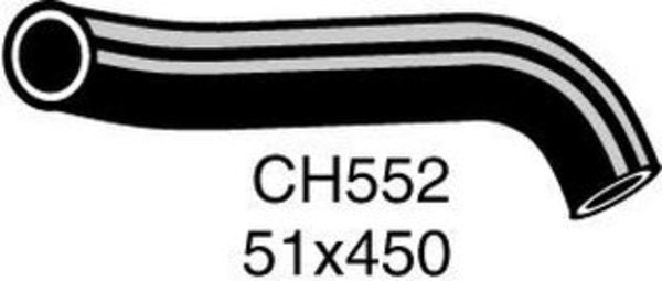 MACKAY RADIATOR HOSE UPPER CH552