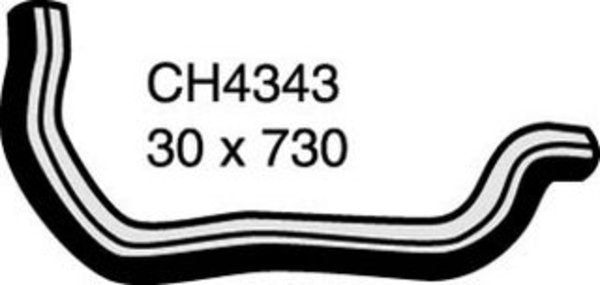 MACKAY Radiator Lower Hose - MAZDA MX5 NB - 1.8L I4 PETROL - CH4343