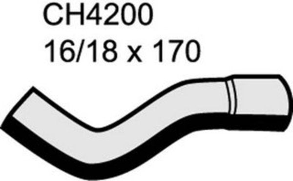 MACKAY HEATER HOSE TOYOTA LANDCRUISER CH4200