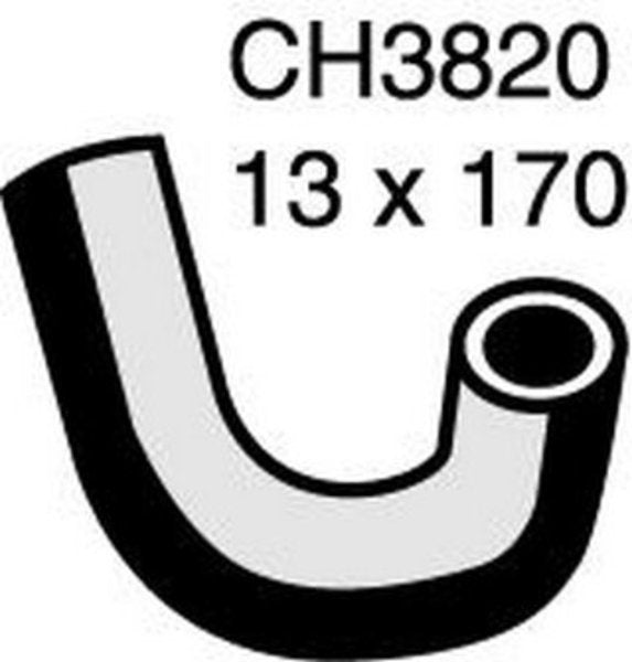 MACKAY HEATER HOSE TRIUMPH TR 4 / 5 / 6 CH3820