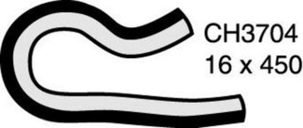 MACKAY HEATER HOSE - HONDA CRX EG - 1.6L I4 PETROL - CH3704