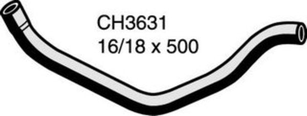 MACKAY HEATER HOSE LANDCRUISER 4.2 CH3631