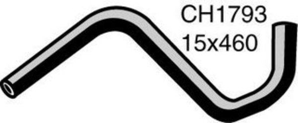 MACKAY Heater Hose - FORD ESCORT MK2 - 2.0L I4 PETROL - Manual & Auto