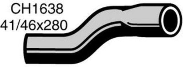 MACKAY Top Hose MITSUBISHI CANTER F FK 102 FR