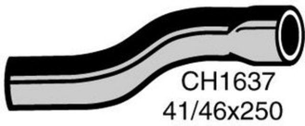 MACKAY Top Hose to Eng.No.258720 Mitsubishi Canter FM215