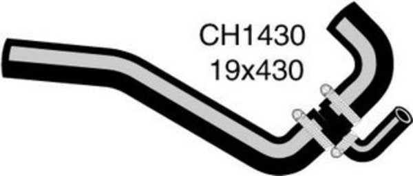 MACKAY Engine By Pass Hose - HOLDEN CAMIRA JB - 1.6L I4 PETROL - Manual & A