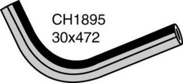 MACKAY Radiator Upper Hose - PEUGEOT 604 . - 2.7L V6 PETROL - Manual & Auto