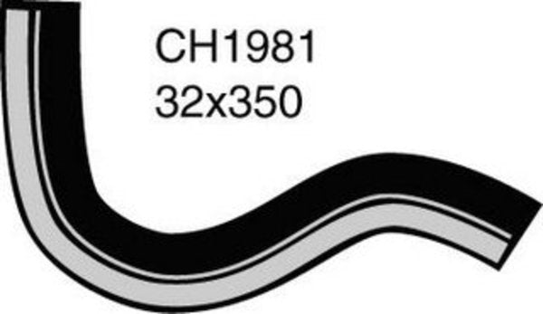 MACKAY Radiator Upper Hose - MITSUBISHI TRITON MJ - 2.6L I4 PETROL - Manual