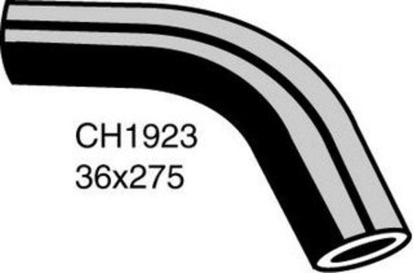 MACKAY Radiator Upper Hose - TOYOTA LANDCRUISER FJ45R - 4.2L I6 PETROL - Ma