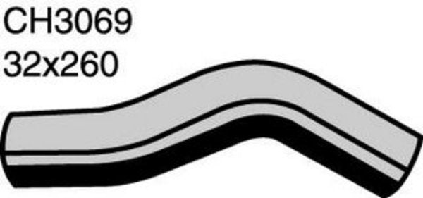 MACKAY TOP HOSE TOYOTA HILUX LN130N 2L-TE