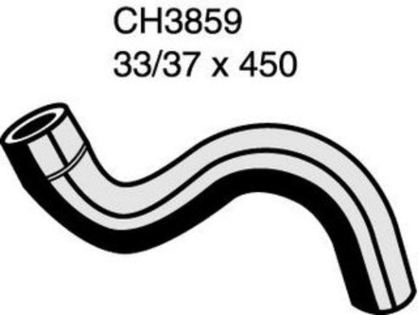 MACKAY BOTTOM HOSE RAD SIDE TOYOTA ESTIMA 91-96