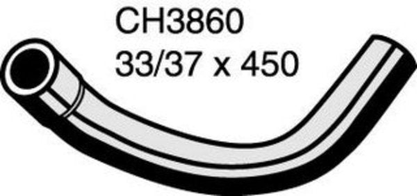 MACKAY BOTTOM HOSE ENG SIDE TOYOTA ESTIMA 91-96