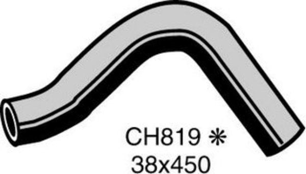 MACKAY BOTTOM HOSE - HOLDEN HT/HG V8