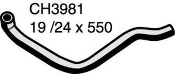 MACKAY HEATER HOSE GOLF 2 1.6-1.8