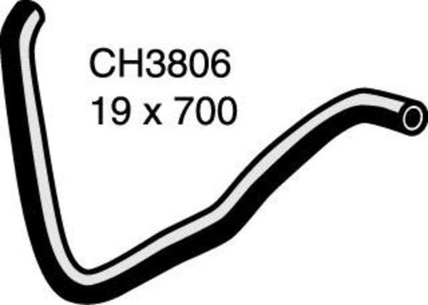 MACKAY HEATER HOSE AUDI A4