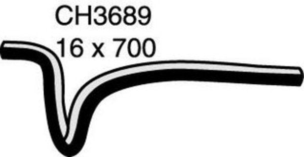 MACKAY HEATER HOSE EUNOS 800 2.5L V6