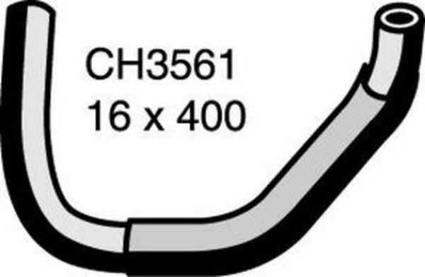 MACKAY HEATER HOSE CRESSIDA 7MGE