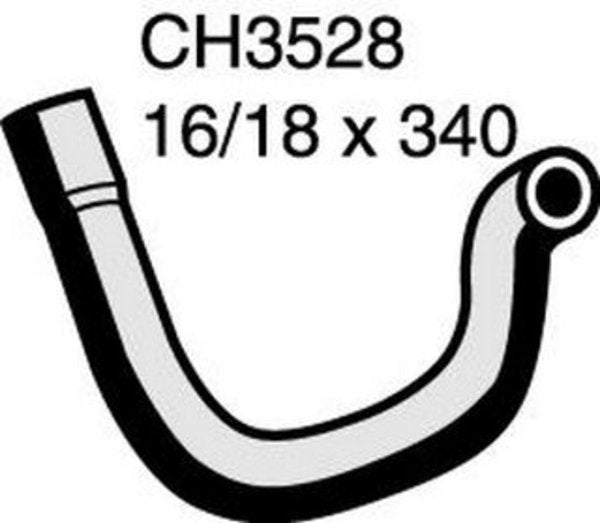 MACKAY HEATER HOSE HILUX 3L