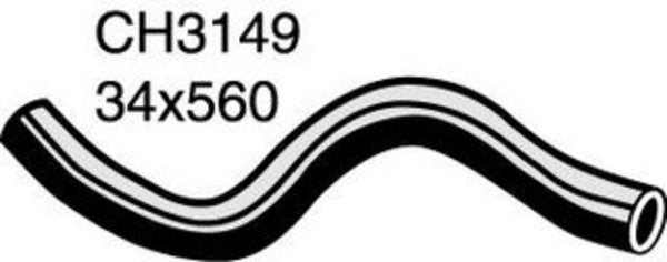 MACKAY NISSAN RADIATOR HOSE LOWER CH3149
