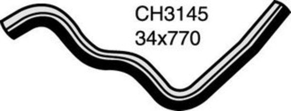 MACKAY NISSAN RADIATOR HOSE LOWER CH3145