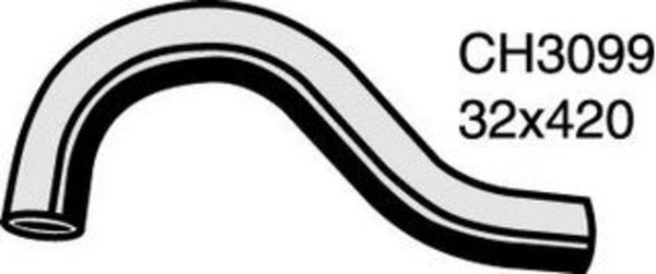 MACKAY MITSUBISHI RADIATOR HOSE LOWER CH3099