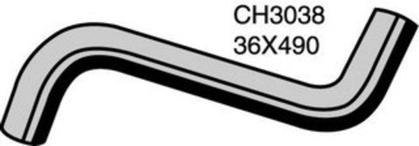MACKAY RADIATOR HOSE LOWER FORD CH3038