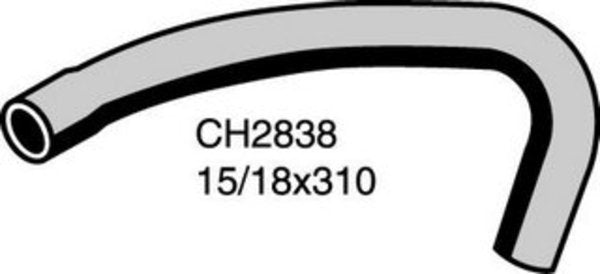 MACKAY Heater Hose - TOYOTA MR2 SW20R - 2.0L I4 PETROL - Manual & Auto