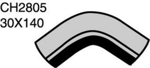 MACKAY RADIATOR HOSE LOWER TOYOTA ECHO / VITZ CH2805