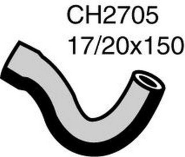 MACKAY HEATER HOSE PEUGEOT 405 CH2705
