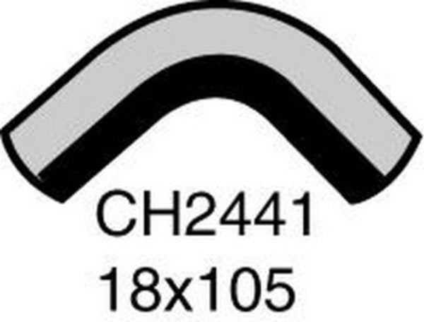 MACKAY HOLDEN ISUZU HEATER HOSE CH2441