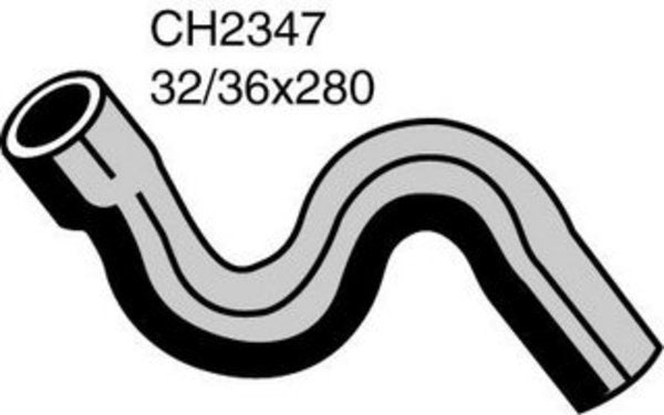 MACKAY Radiator Upper Hose BMW 318i E21 I4 Mtm & Atm