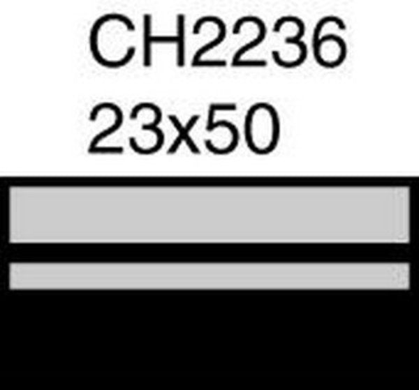 MACKAY HEATER HOSE HOLDEN CAMIRA CH2236