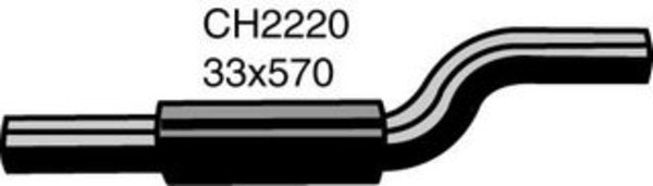 MACKAY RADIATOR HOSE UPPER LEXUS TOYOTA CH2220