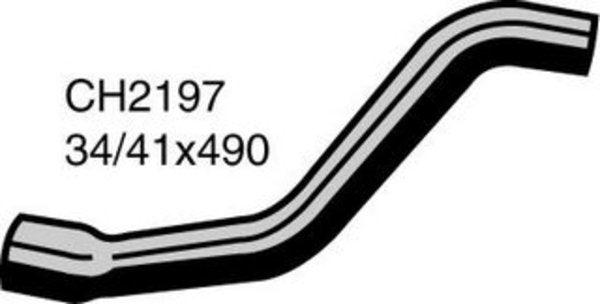 MACKAY BOTTOM HOSE - HOLDEN ASTRA 1.8