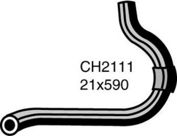 MACKAY Radiator Lower Hose - DAIHATSU CHARADE . - 1.0L I3 PETROL - Auto