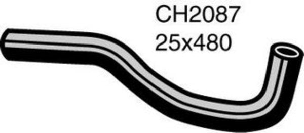 MACKAY Radiator Upper Hose HONDA CIVIC CRX EF 1.6L I4 CH2087