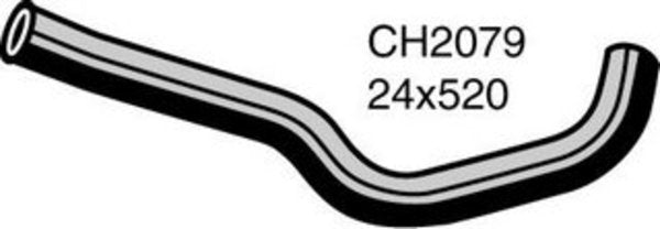 MACKAY Radiator Upper Hose - HONDA INTEGRA DA - 1.6L I4 PETROL - Manual & A