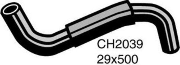 MACKAY Bottom Hose TOYOTA COROLLA AE101R 1.6L I4 SPRINTER CH2039