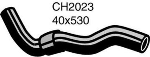 MACKAY Radiator Lower Hose - TOYOTA LANDCRUISER FZJ75R - 4.5L I6 PETROL - M