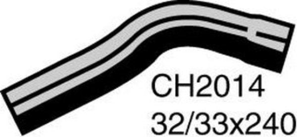 MACKAY Radiator Upper Hose TOYOTA 4RUNNER HILUX LN106R - 2.8L I4 CH2014