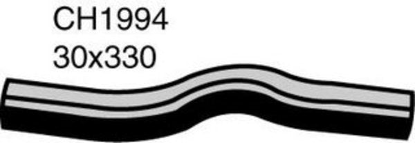 MACKAY Radiator Lower Hose HOLDEN RODEO TF - 2.6L I4 ISUZU CH1994