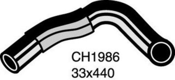 MACKAY Radiator Lower Hose MITSUBISHI PAJERO NG - 2.5L I4 I/C CH1986