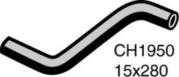 MACKAY Heater Hose FORD FESTIVA WB - 1.3L I4 CH1950